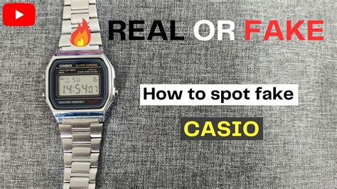 how to spot fake casio watches|casio watch serial number.